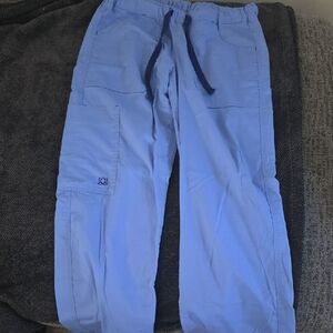 Woman's Blue Drawstring Pants